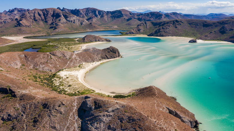 a beach near La Paz