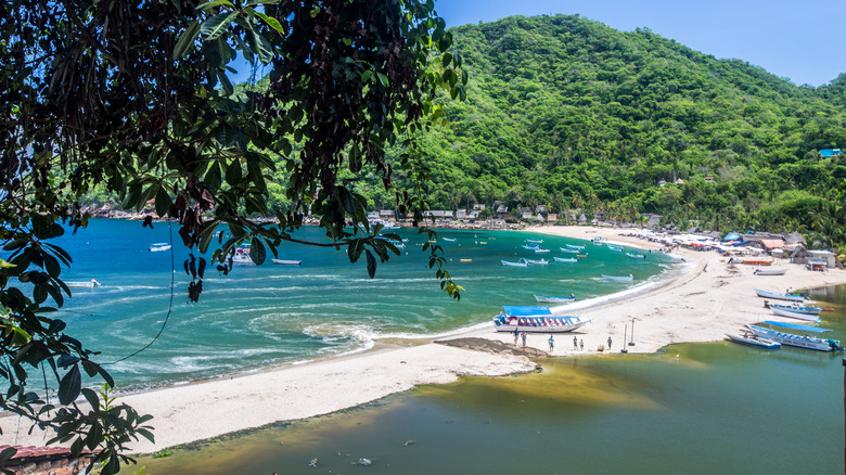The sea at Yelapa