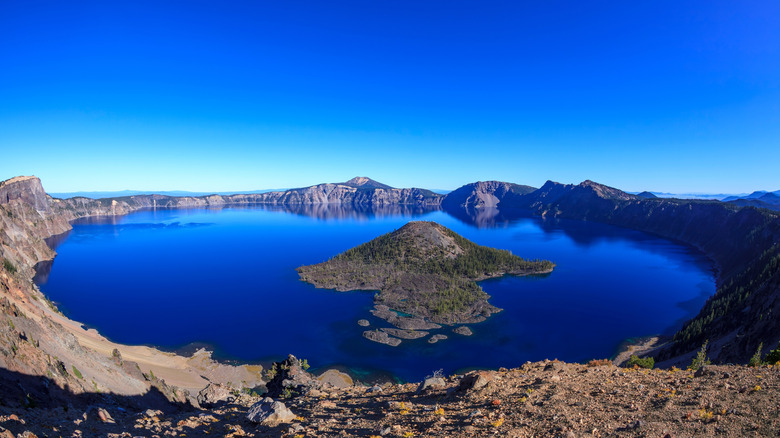 Crater Lake and Wizard Island