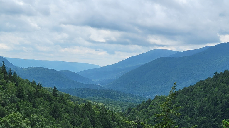 Green Mountains in Vermont