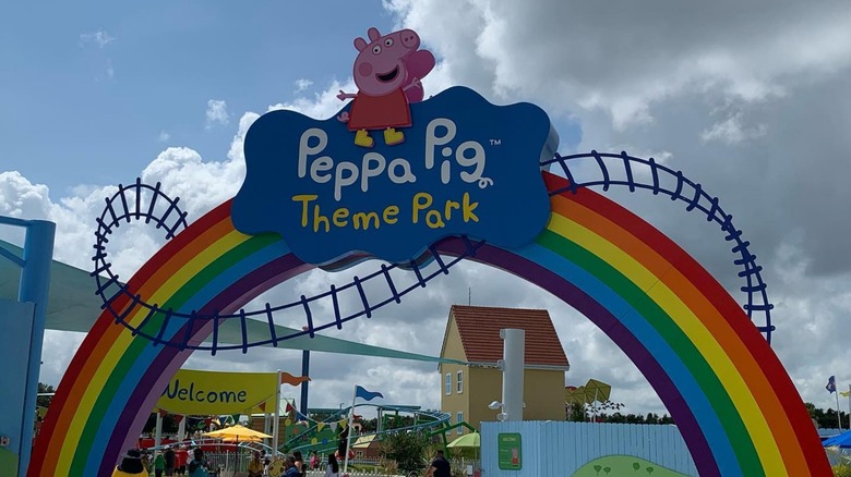 Peppa Pig Theme Park entrance 