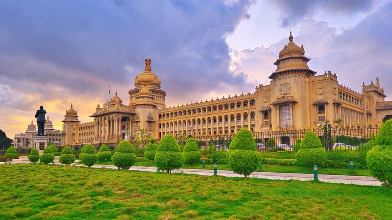 The Vidhana Soudha in Bangalore