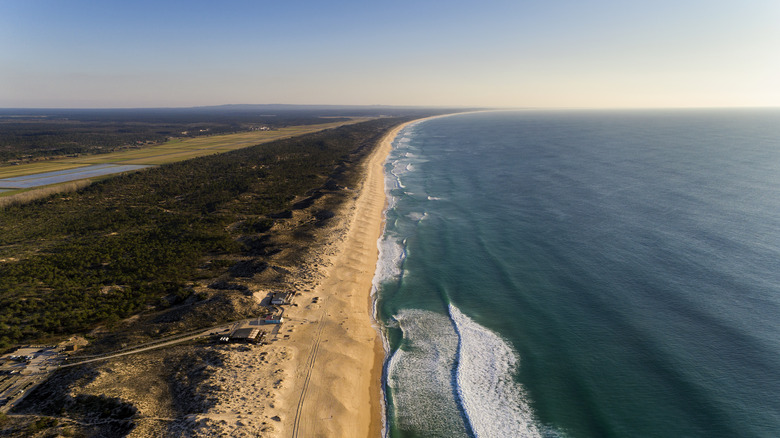 Coastline in Comporta, Portugal