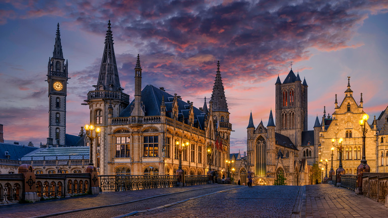 ghent, belgium, st. nicholas