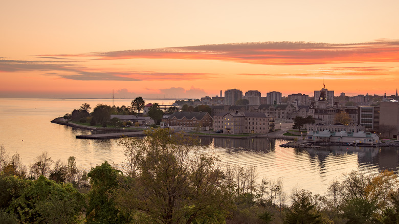 lakeside view of Kingston