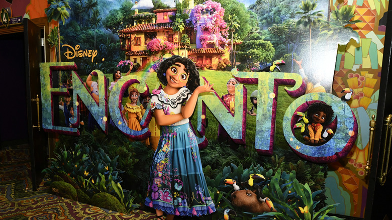 The "Encanto" display at D23.