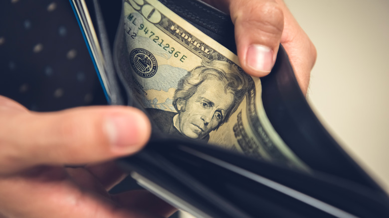 Opening a wallet