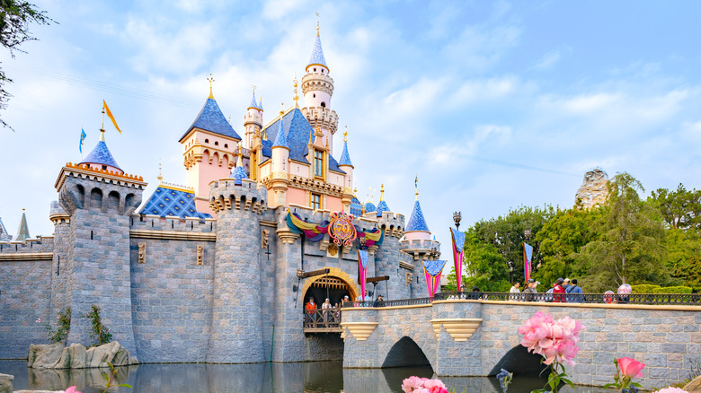 Sleeping Beauty Castle in Disneyland