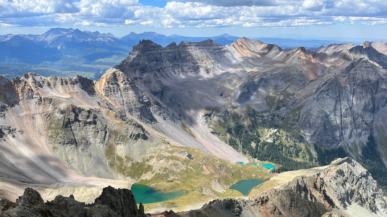 Colorado Rocky Mountain peaks Mount Sneffel