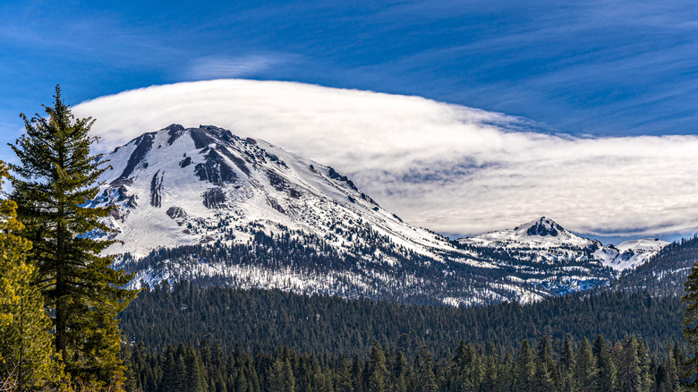 Lassen Peak in Lassen Volcanic National Park
