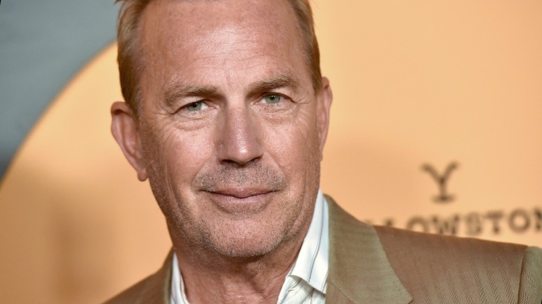 Kevin Costner smiling