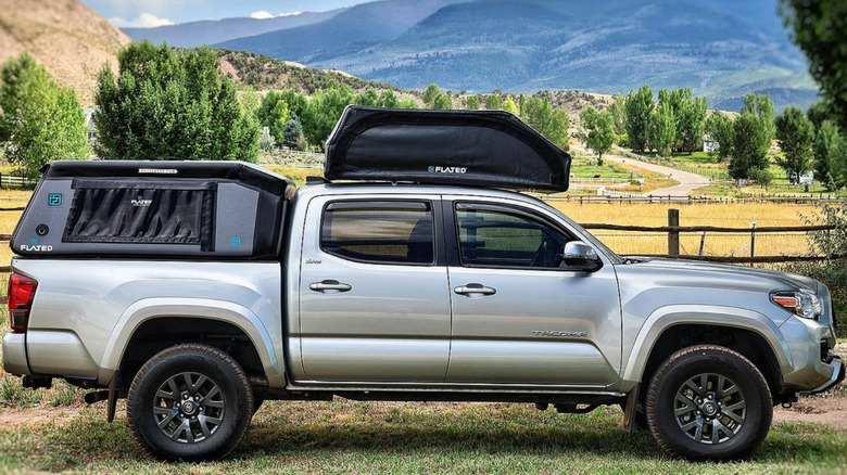 FLATED products on pickup truck