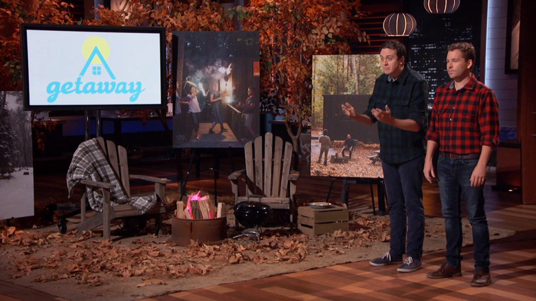 Getaway co-founders on Shark Tank