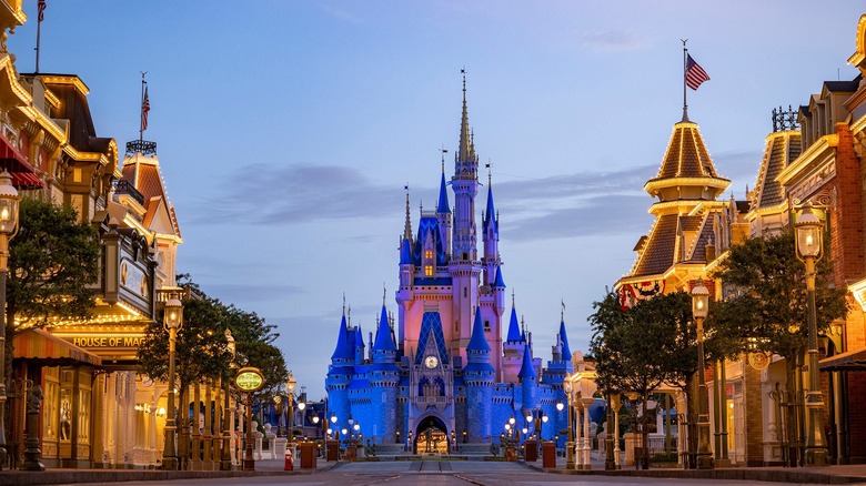 Disney Main Street Cinderella Castle