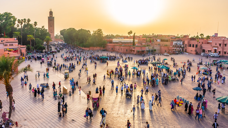 View over Marrakech