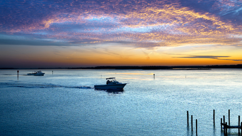 crab boat on Chesapeake Bay