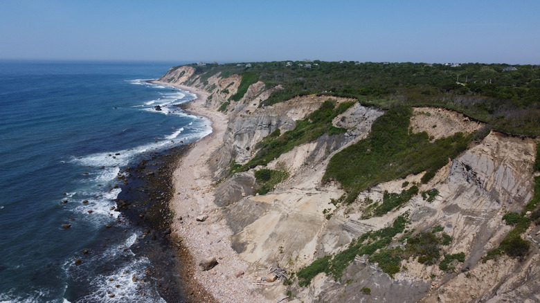 Mohegan Bluffs on Block Island
