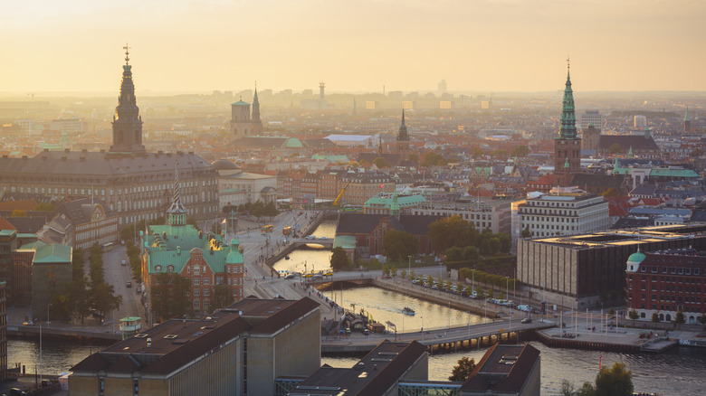 Denmark from above