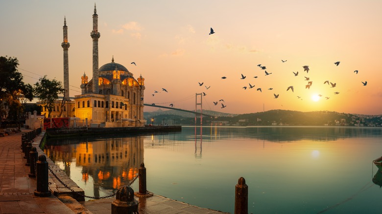 Istanbul, Turkey at sunset