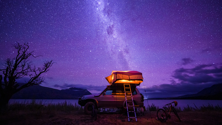 Starry sky in New Zealand