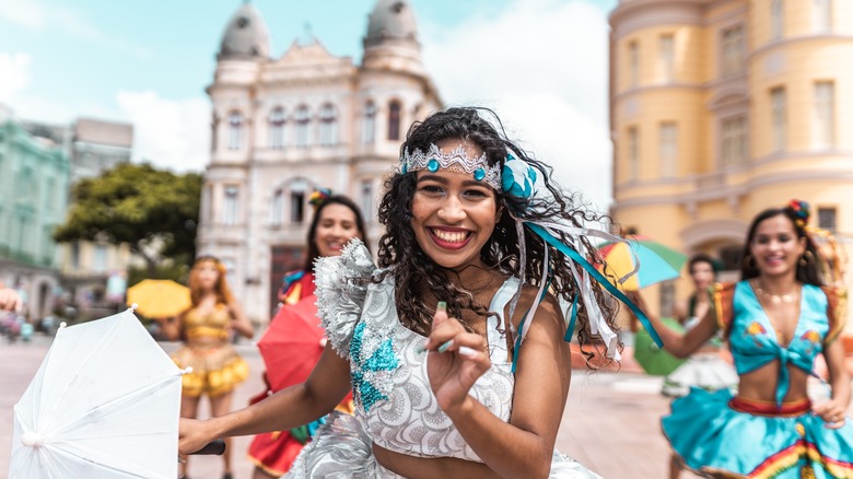 Brazil women carnival