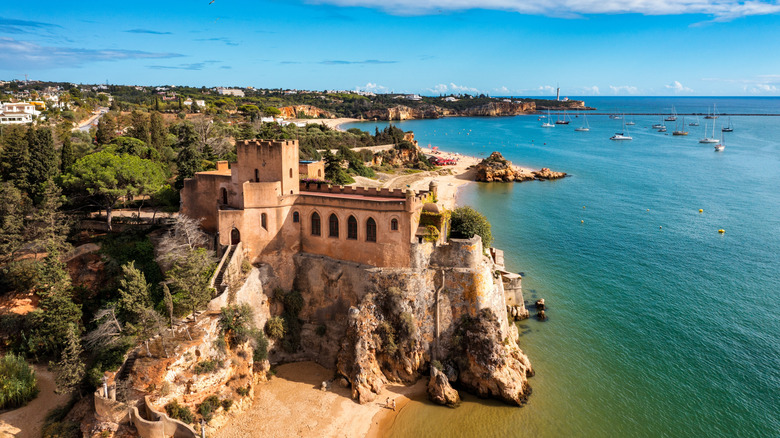 The Fort of Sao Joao do Arade in Ferragudo Village, Algarve