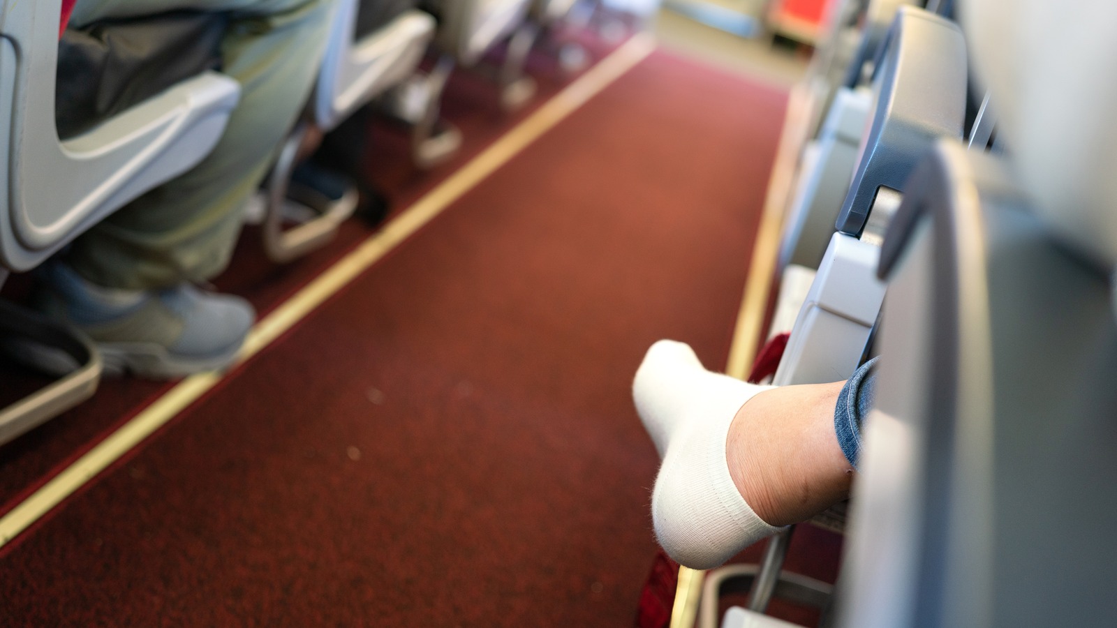 Why You Should Never Walk Around A Plane Without Shoes On