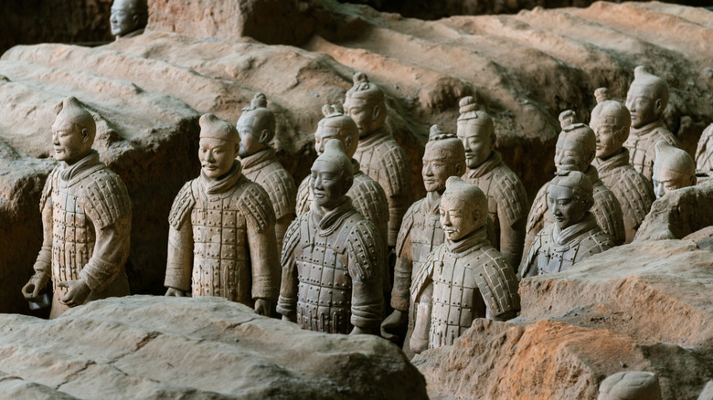 Inside the Mausoleum of the First Qin Emperor in China