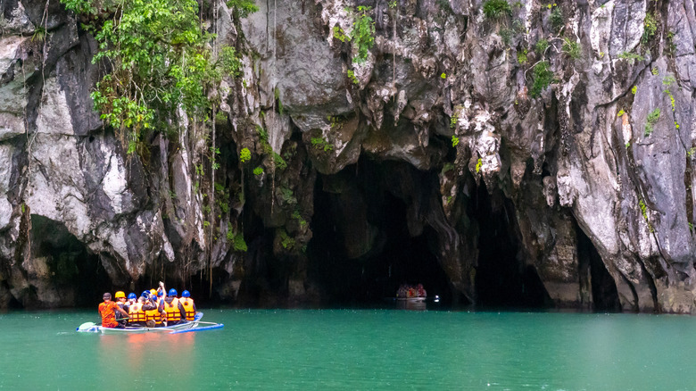 the entrance to the Puerto Princesa Subterranean River National Park