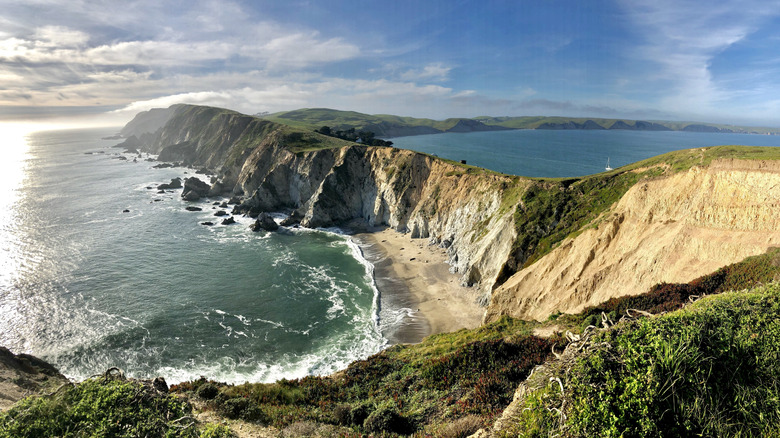 Coastline view at Point Reyes National Seashore, California