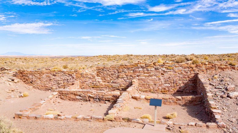 Ancient ruins at Homolovi State Park