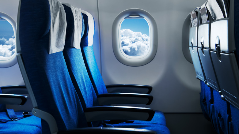Economy plane seating